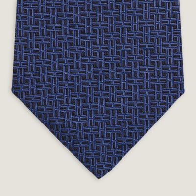 H織りタイ バイカラー 《ファソネ H》 | Hermès - エルメス-公式サイト